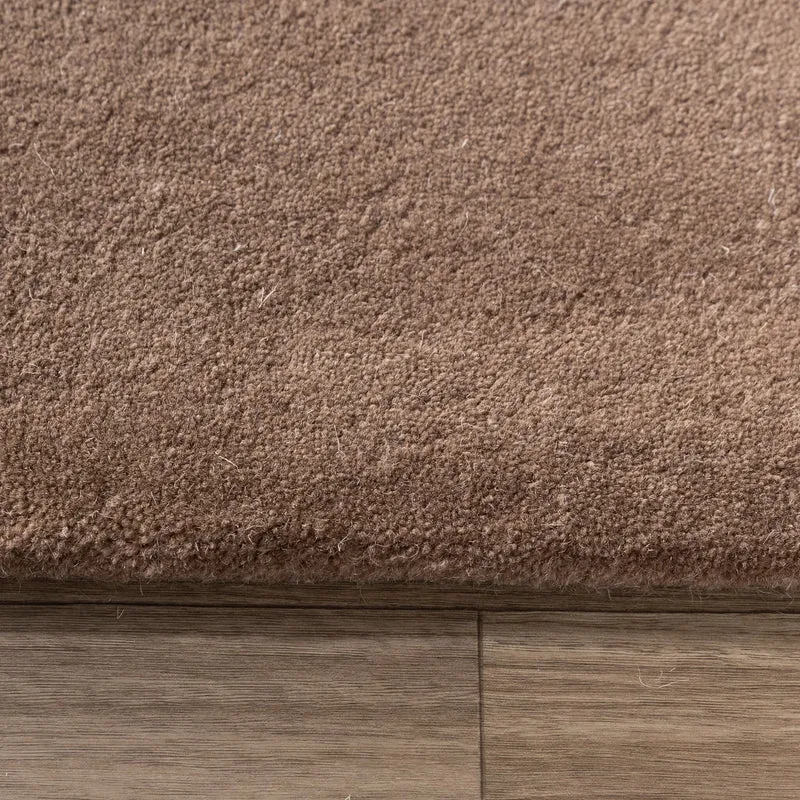 Wollteppich Abstrakt - Jules Creme Taupe