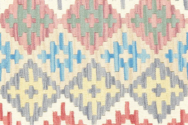 Kelim Gashgai · Handgewebt – Beige, 154x104 cm