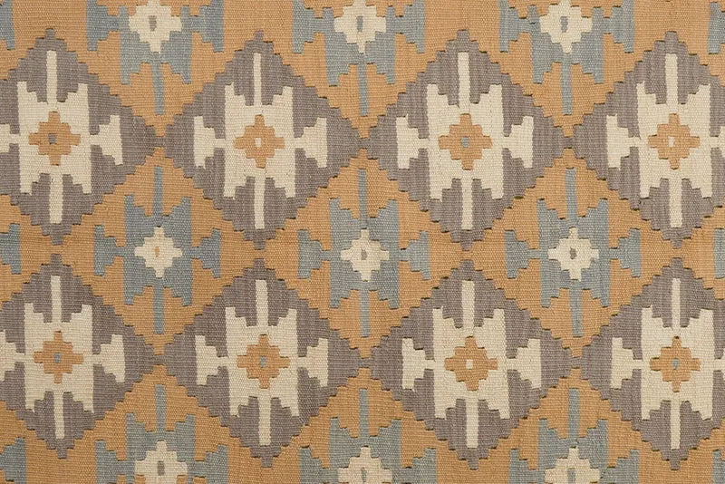 Kelim Gashgai · Handgewebt – Gelb, 238x170 cm
