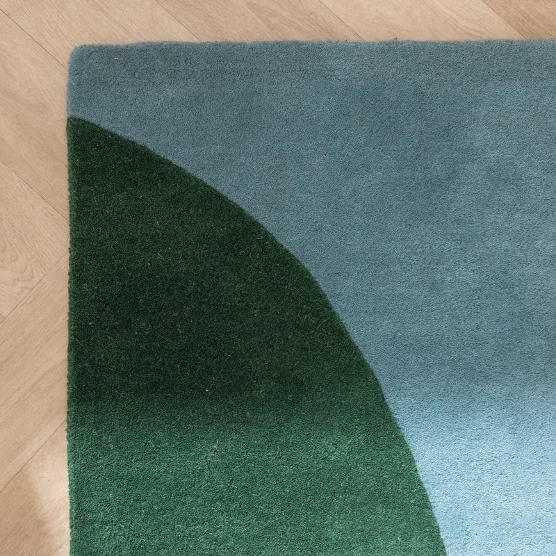 Wollteppich Abstrakt - Clarice Bunt