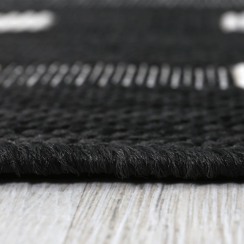 Robuster In- und Outdoor Flachgewebe Teppich 100% Polypropylen