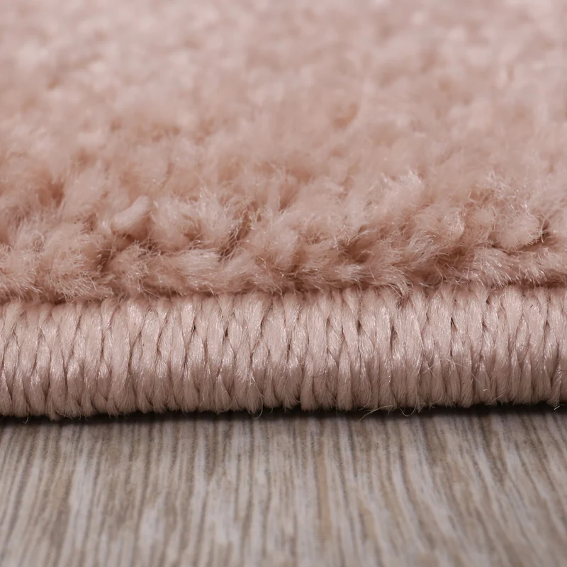 Kinderteppich kinderzimmer Flauschiger Baby Teppich Happy Schaefchen Kinder Jugendzimmer Rosa