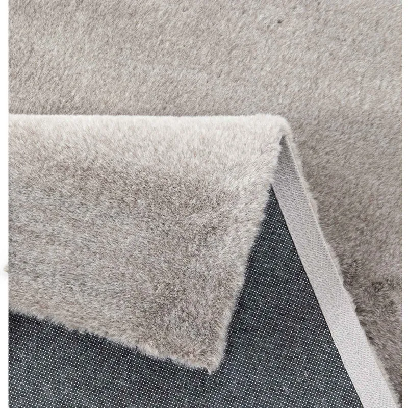 Fellteppich Kunstfell Teppich Imitat Meliert mit Doppelter Farbverlauf Dicht Flauschig Seidiger Glanz Hochflor