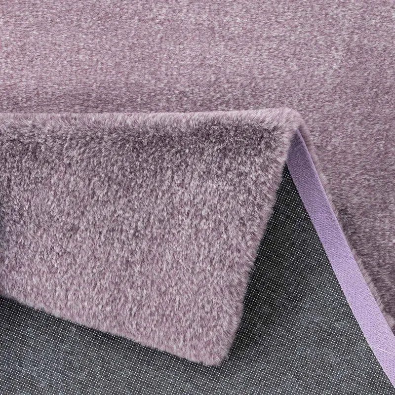 Fellteppich Kunstfell Teppich Imitat Meliert mit Doppelter Farbverlauf Dicht Flauschig Seidiger Glanz Hochflor