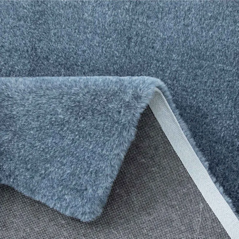 Fellteppich Kunstfell Teppich Imitat Meliert mit Doppelter Farbverlauf Dicht Flauschig Seidiger Glanz Hochflor
