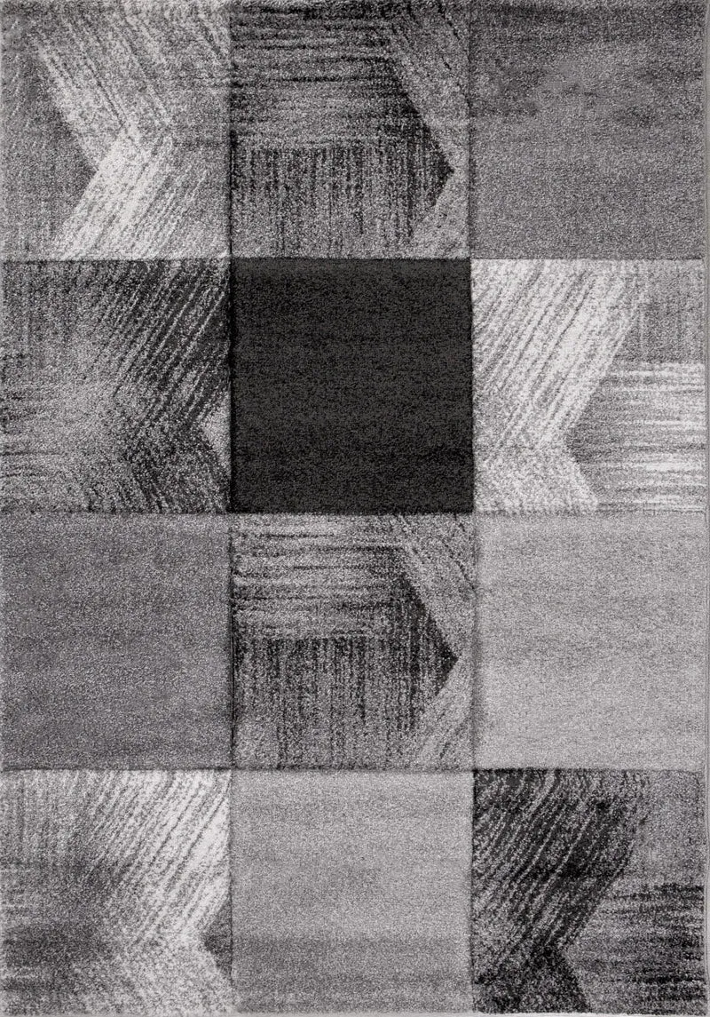 Designer Teppich Wohnzimmer Inneneinrichtung Modern Grau
