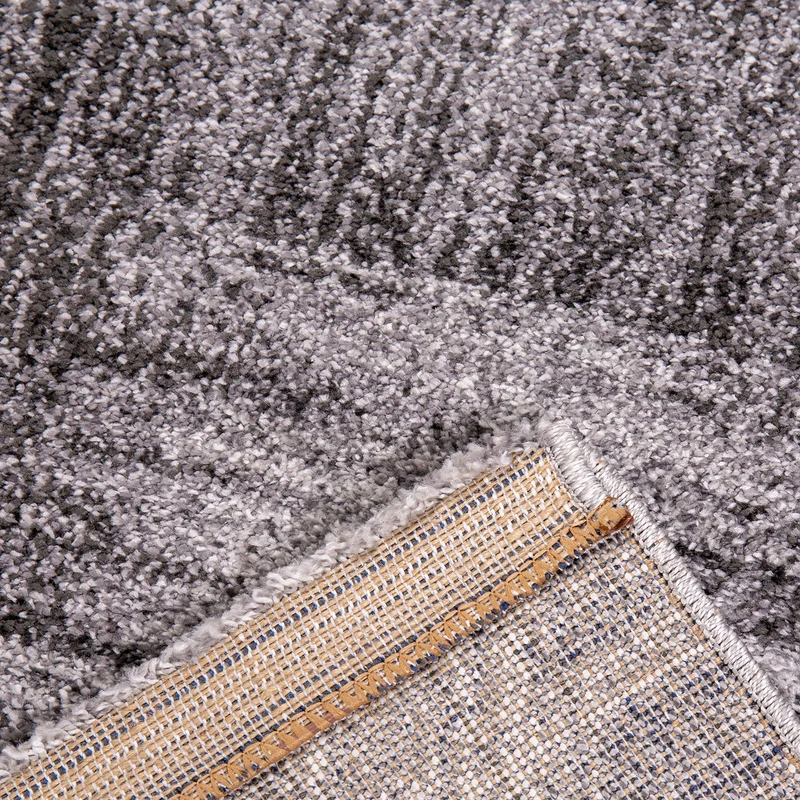 Designer Teppich Wohnzimmer Inneneinrichtung Modern Grau