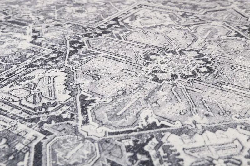 Badteppich Grau Vintage "Urban Estate" WECONhome