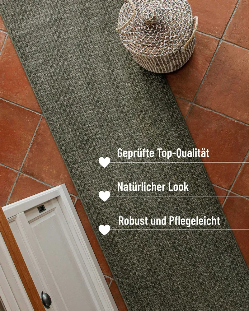 In- & Outdoor Teppich Grau Oliv, pflegeleicht & wetterfest "Miami South Beach" WECONhome