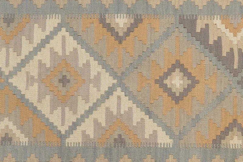 Kelim Gashgai · Handgewebt – Grau, 178x118 cm