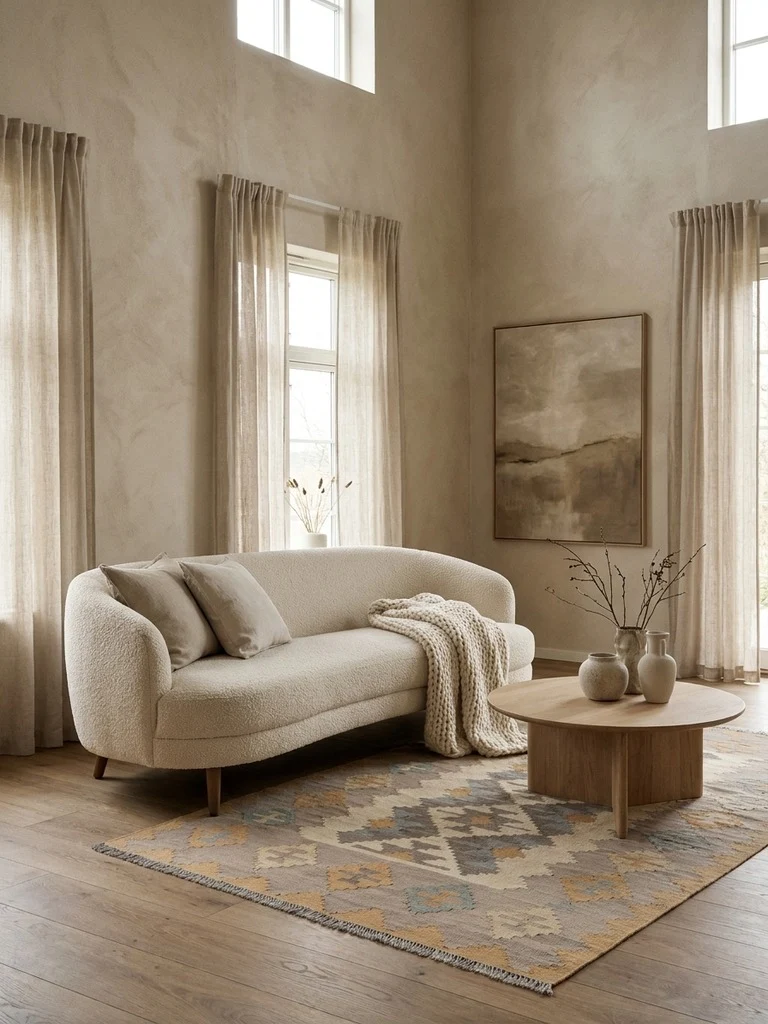 Kelim Gashgai · Handgewebt – Beige, 185x122 cm