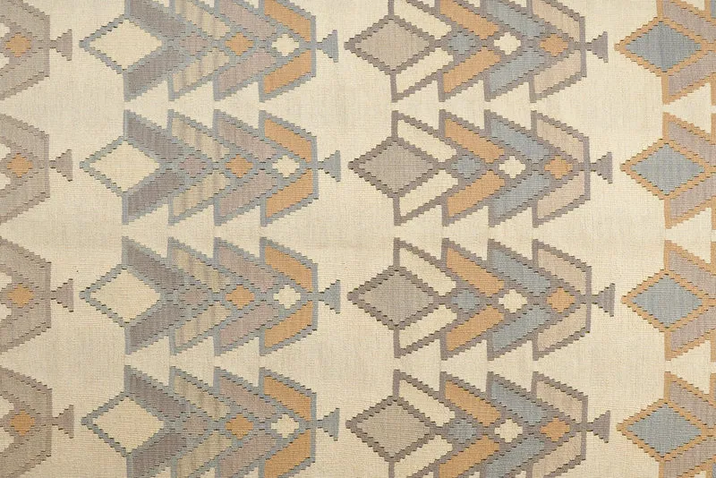 Kelim Gashgai · Handgewebt – Beige, 302x202 cm