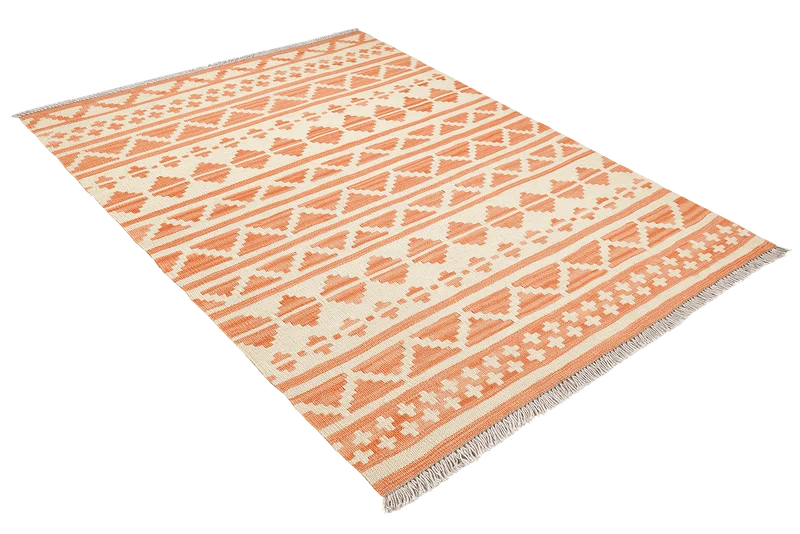 Kelim Gashgai · Handgewebt – Beige, 146x104 cm