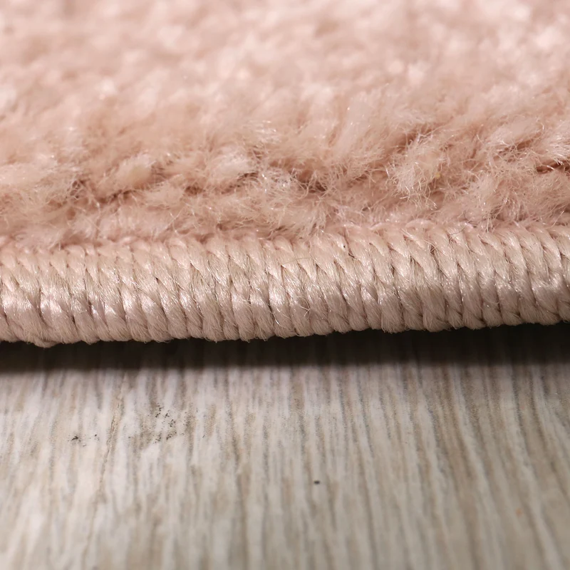 Kinderteppich Teppich Lama König Sterne Spielzimmer Kinderzimmer Babyzimmer Pink Creme Kurzflor weich flauschig