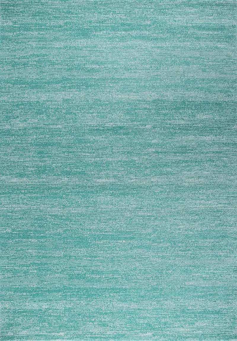 Teppich Modern Grün Einfarbig Teppich Kurzflor Meliert Farbecht Pflegeleicht NEU