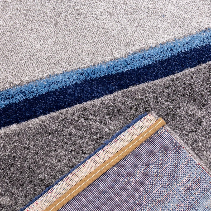 Designer Moderner Wellen Teppich Wohnzimmer Inneneinrichtung Neu