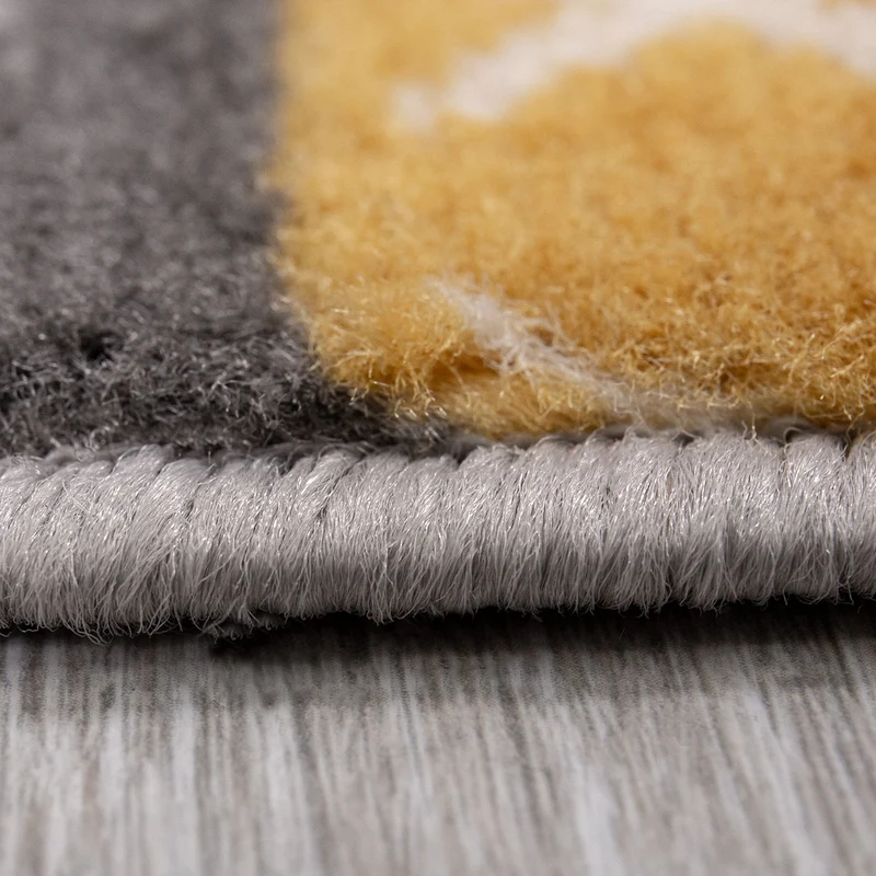Moderner Teppich mit Patchworkmuster für das Wohnzimmer & Schlafzimmer