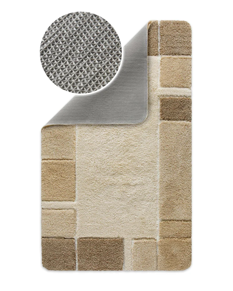 Badteppich Beige Multi "Villa Elba" Homie Living