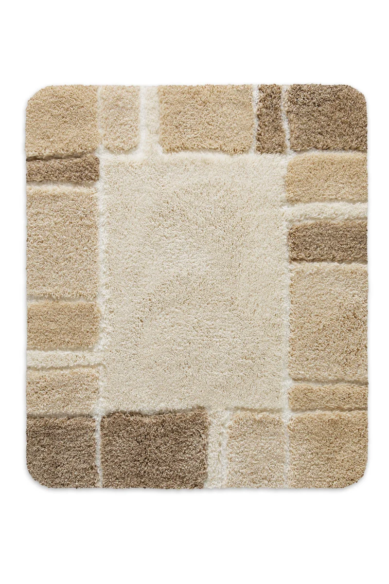 Badteppich Beige Multi "Villa Elba" Homie Living