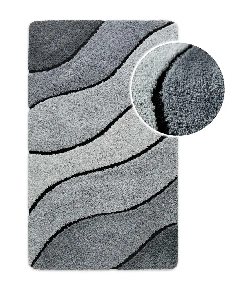 Badteppich Grau Multi "Monte Cavo" Homie Living