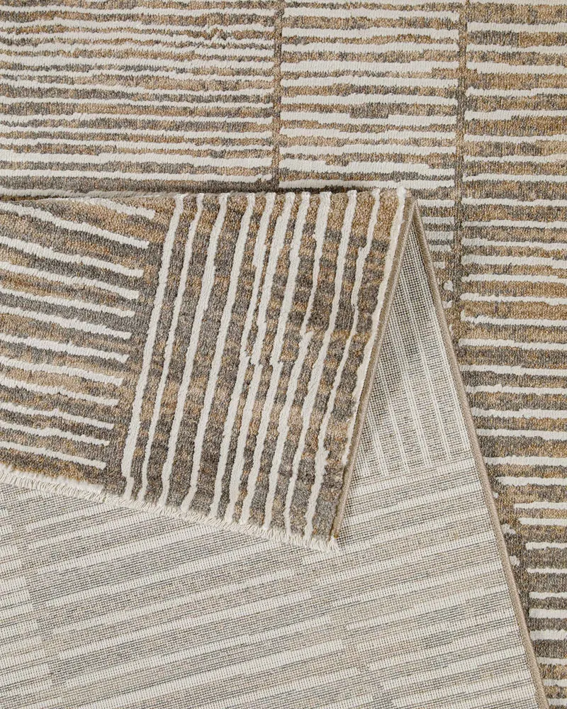 Esprit Kurzflorteppich Beige Grau "Raymond"