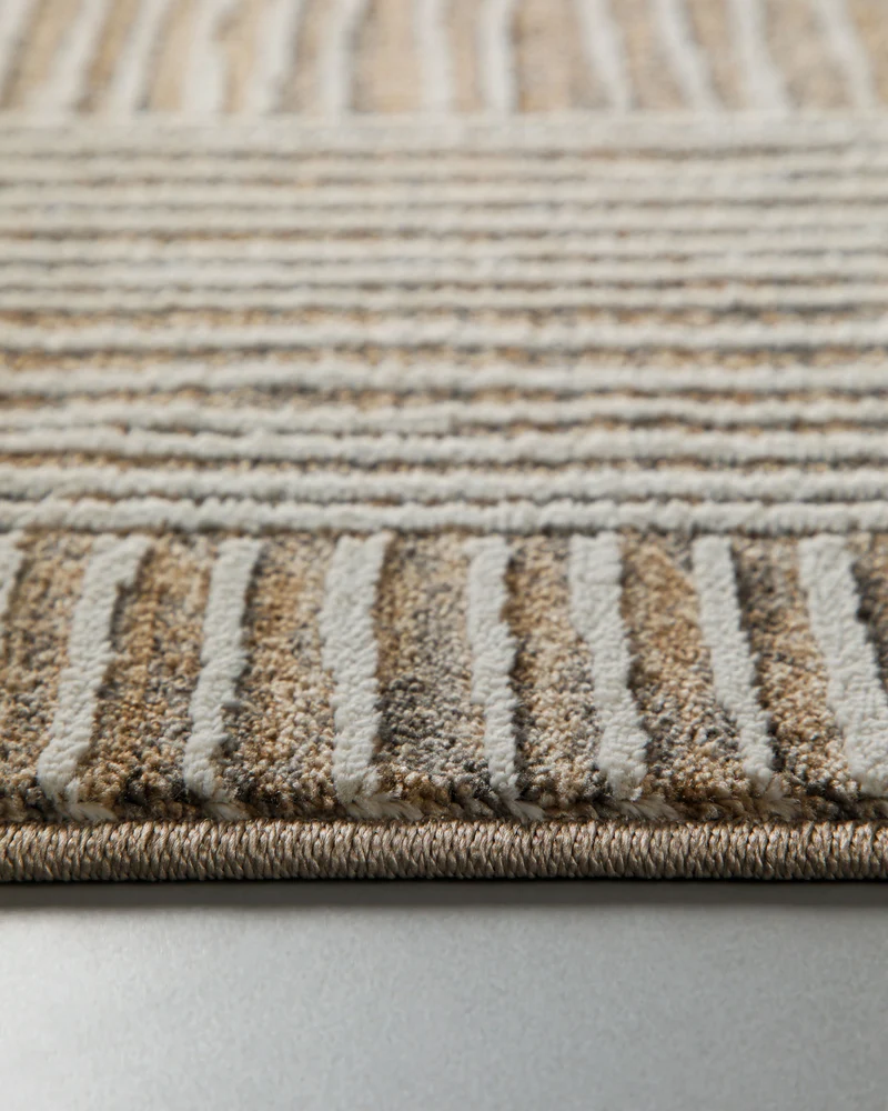Esprit Kurzflorteppich Beige Grau "Raymond"