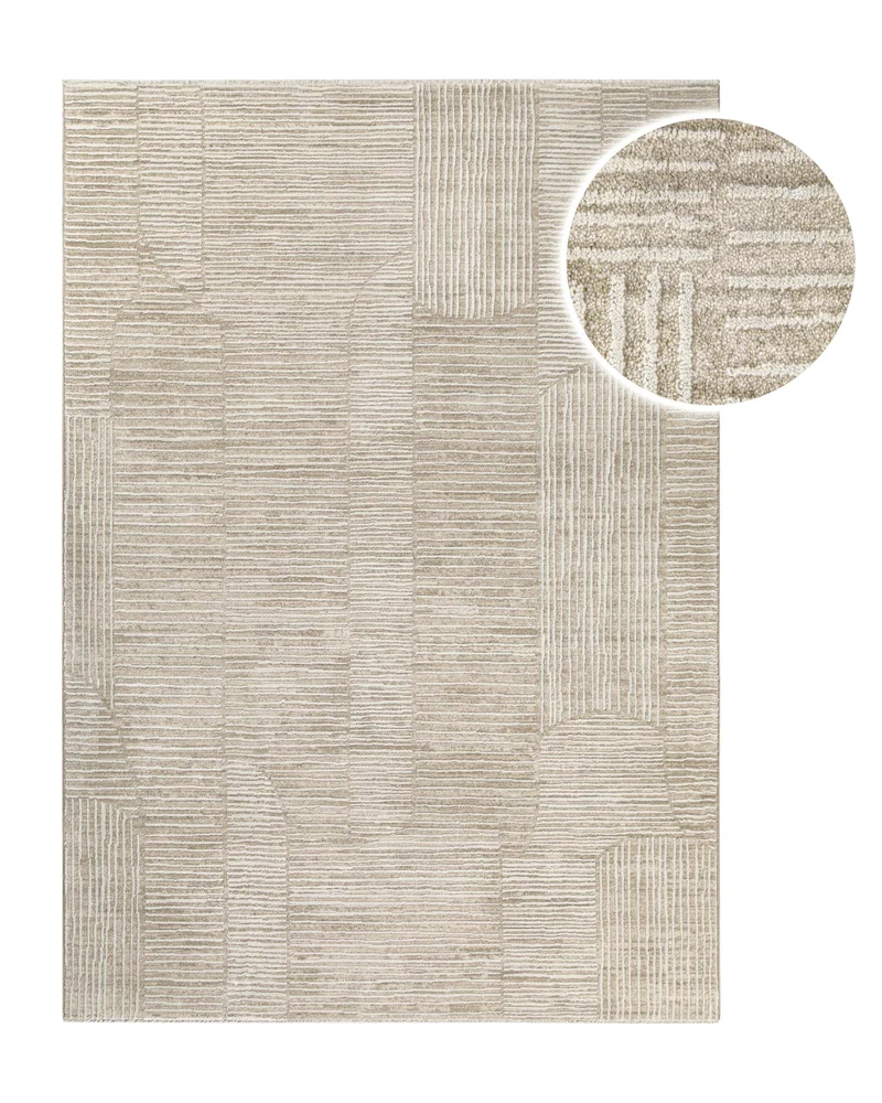 Esprit Kurzflorteppich Beige Multi "Raymond"