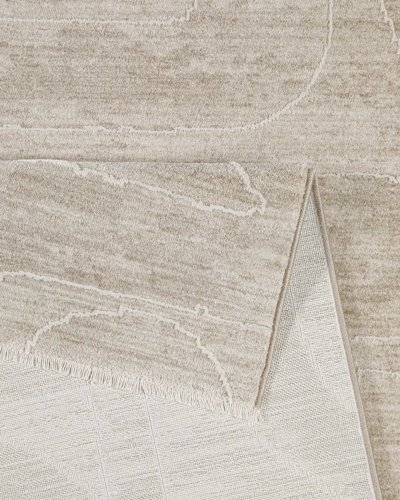 Esprit Kurzflorteppich Beige Multi "Beatle-B"