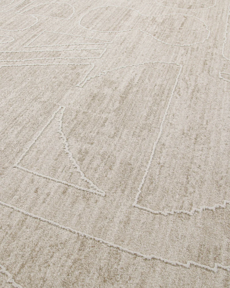 Esprit Kurzflorteppich Beige Multi "Beatle-B"