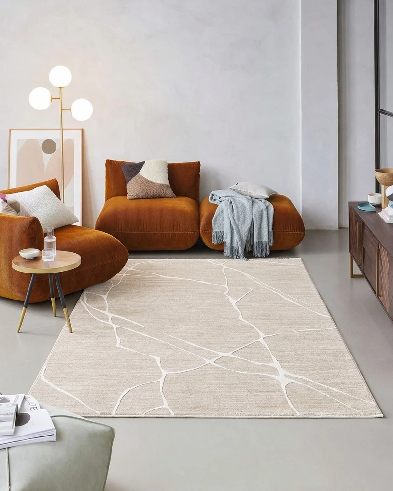 Esprit Kurzflorteppich Beige Multi "Elite"