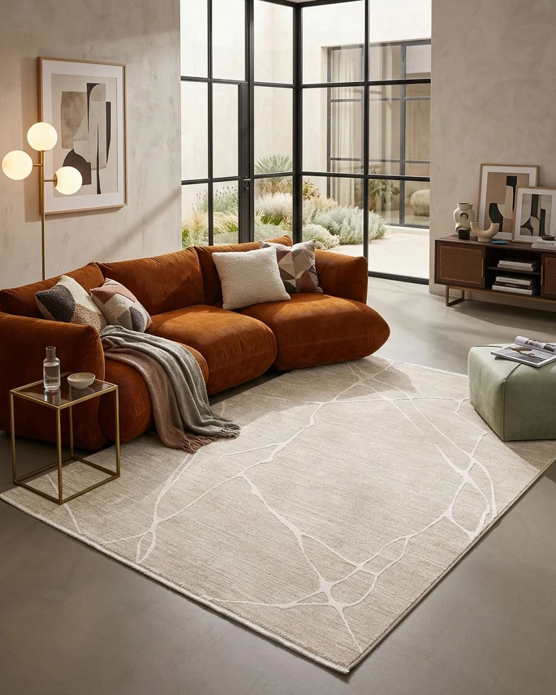 Esprit Kurzflorteppich Beige Multi "Elite"