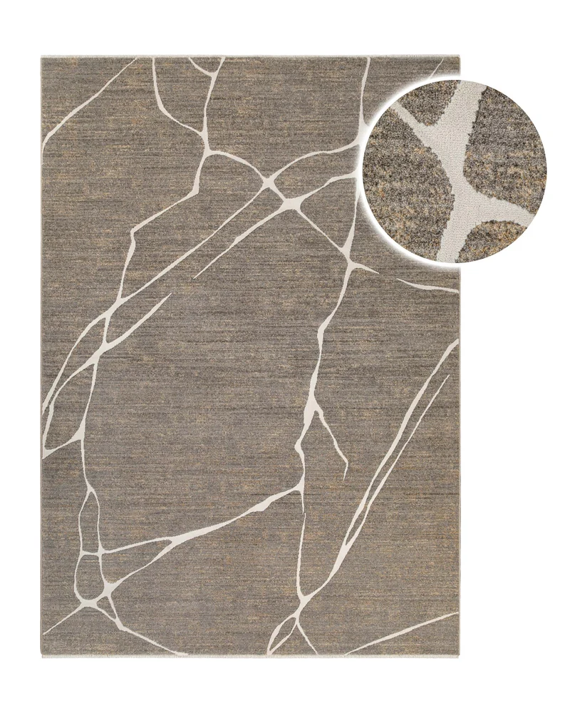 Esprit Kurzflorteppich Beige Grau "Elite"