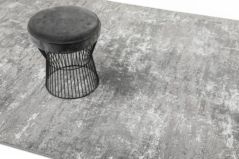Esprit Kurzflorteppich Grau Silber "Feel Vintage 2.0"