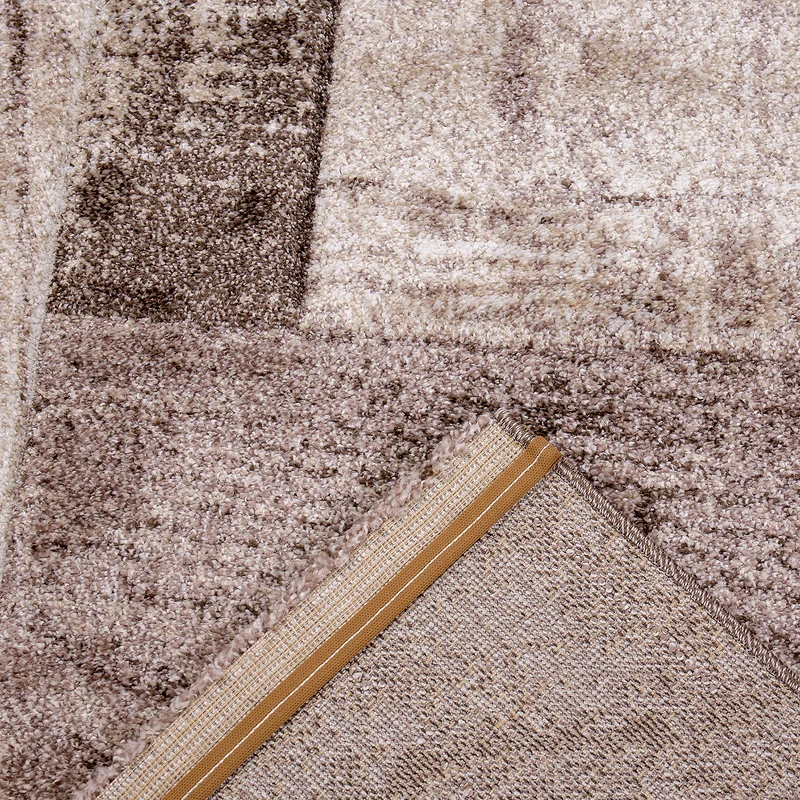 Designer Teppich Wohnzimmer Inneneinrichtung Modern Beige