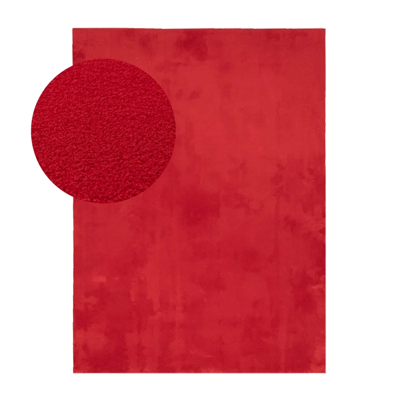 Waschbarer Teppich - Vivid Rot