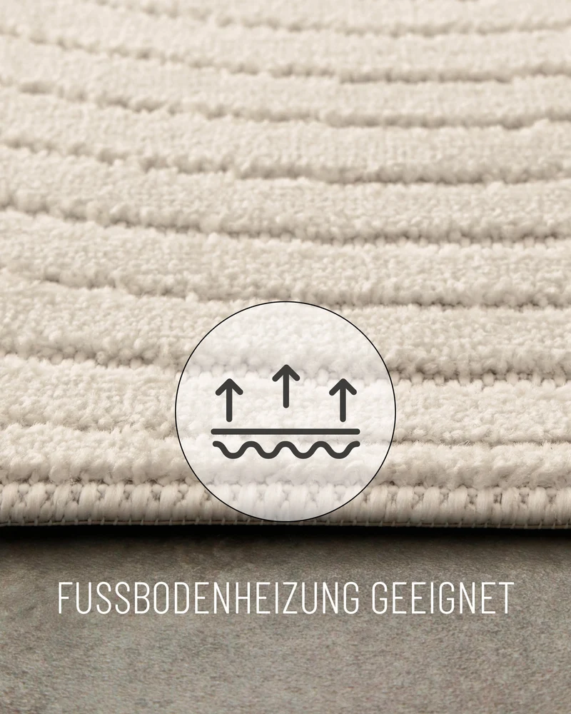 In- & Outdoor Teppich Creme Beige "Bacalar" WECONhome