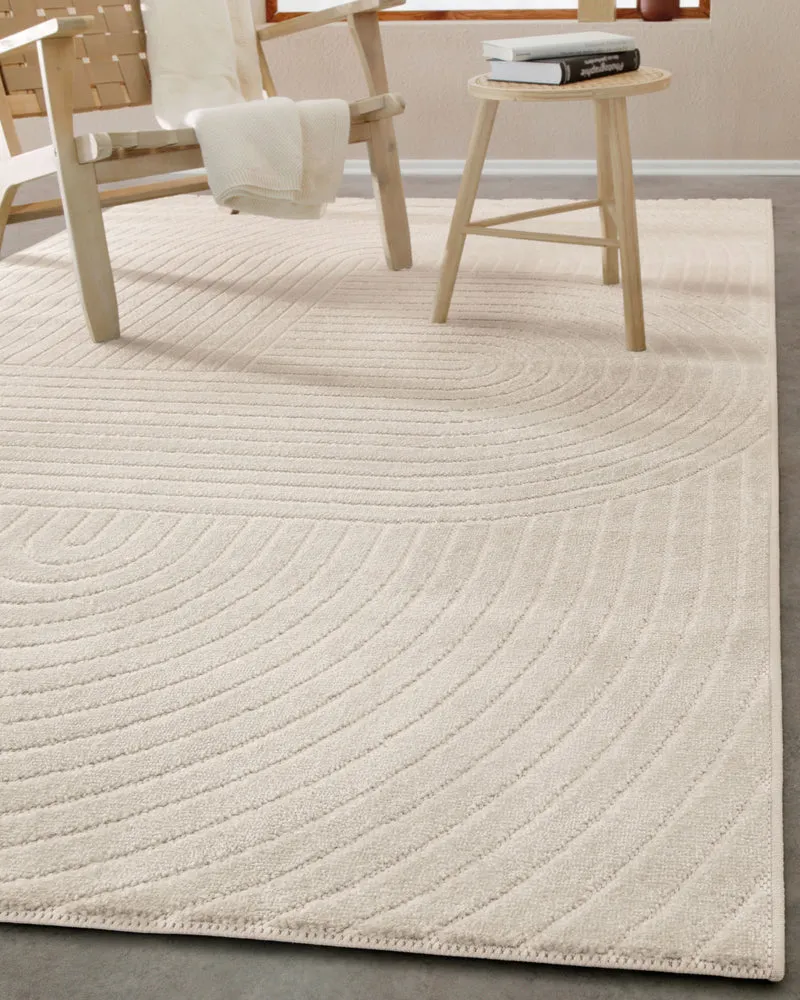 In- & Outdoor Teppich Creme Beige "Bacalar" WECONhome