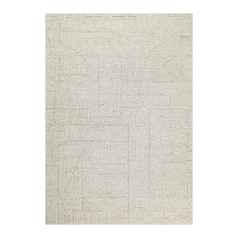 Kurzflor Teppich Creme Weiß "Hamptons TWENTYEIGHT" WECONhome