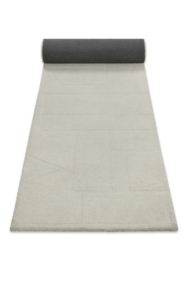 Kurzflor Teppich Creme Weiß "Hamptons TWENTYEIGHT" WECONhome