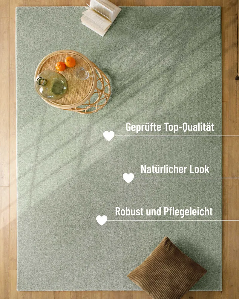 Esprit Kurzflorteppich Licht Grün "Vegas"