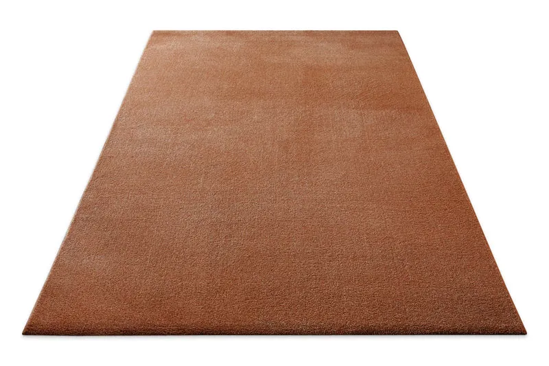 Esprit Kurzflorteppich Ziegel Rot "Vegas"