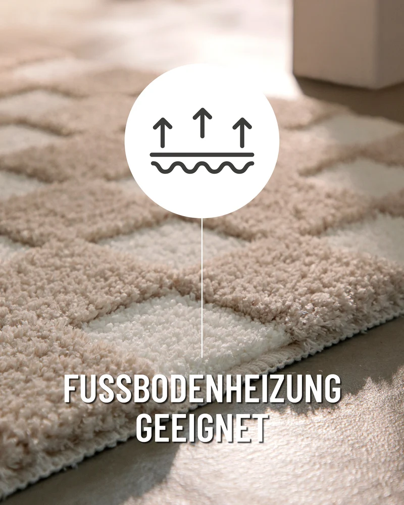Badteppich Beige "Bobbi" WECONhome