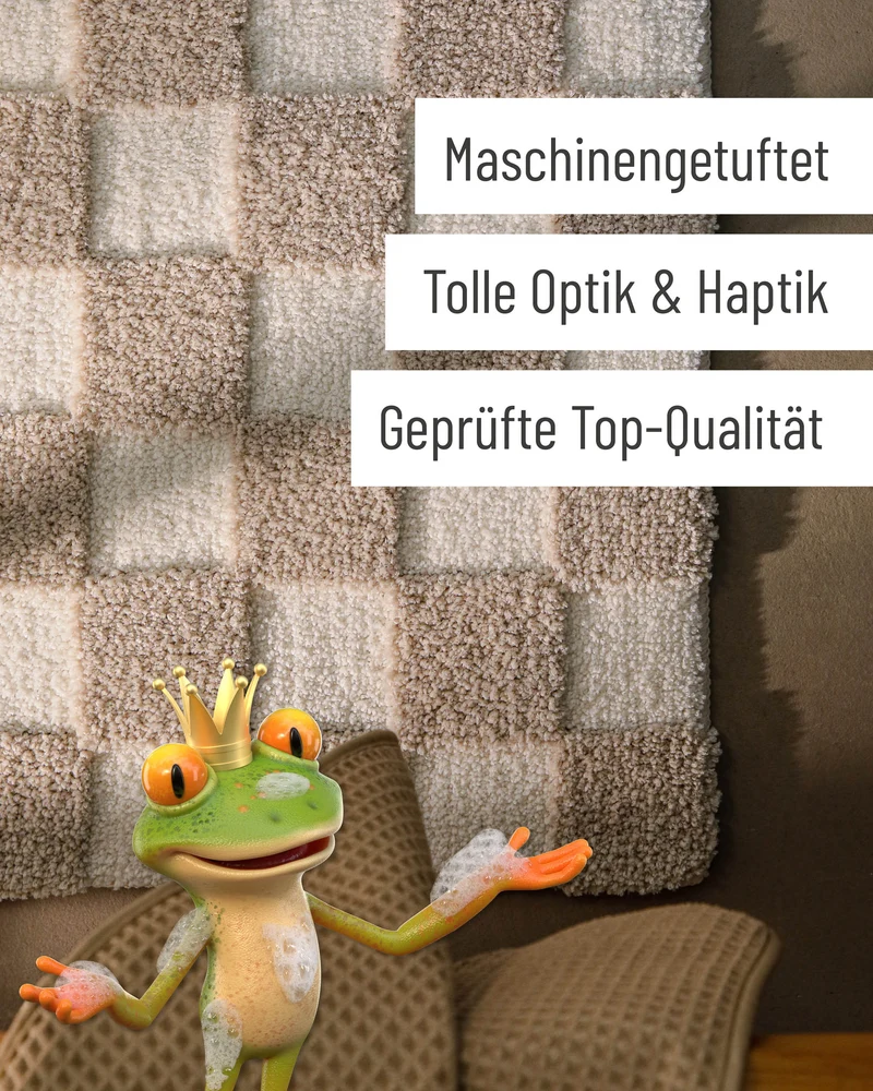 Badteppich Beige "Bobbi" WECONhome
