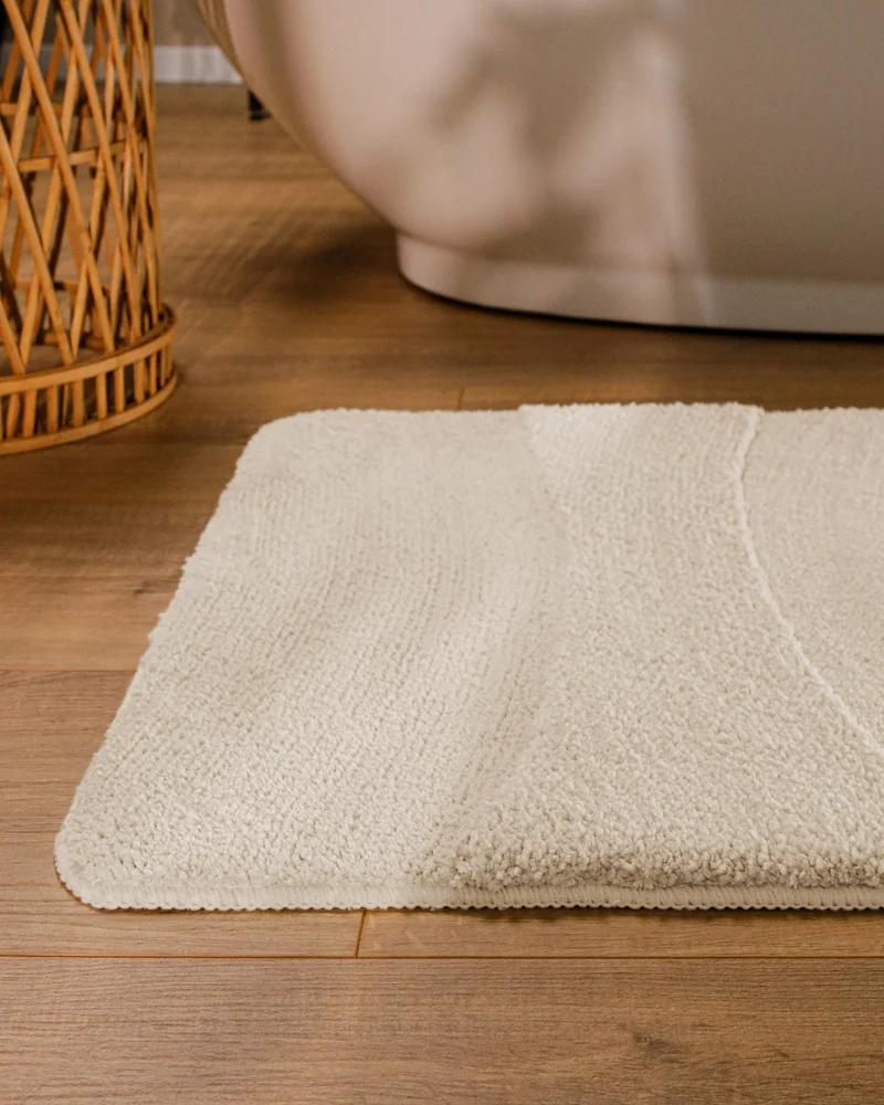Badteppich Creme Weiß "Marc" WECONhome