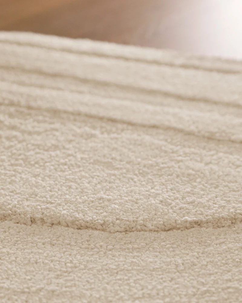 Badteppich Creme Weiß "Marc" WECONhome