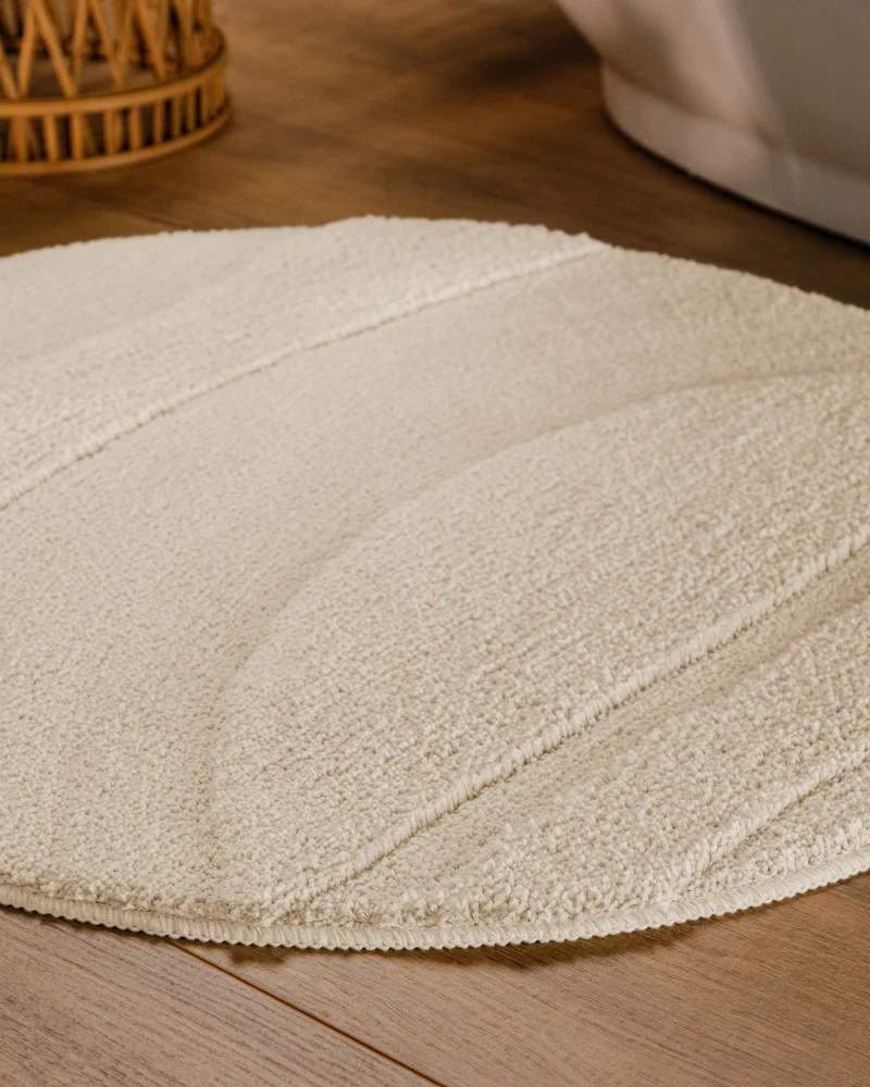 Badteppich Creme Weiß "Marc" WECONhome