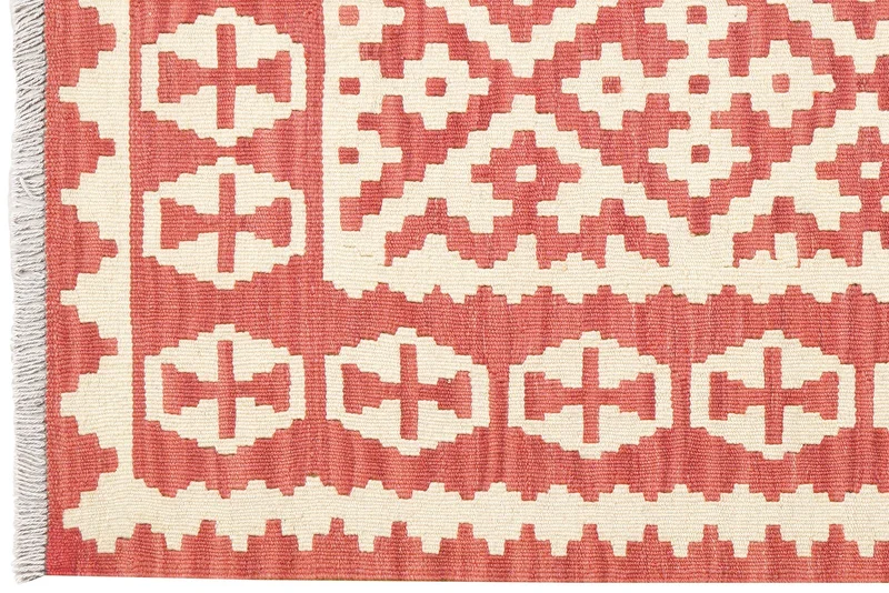 Kelim Gashgai · Handgewebt – Beige, 150x105 cm