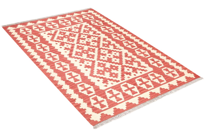 Kelim Gashgai · Handgewebt – Beige, 150x105 cm