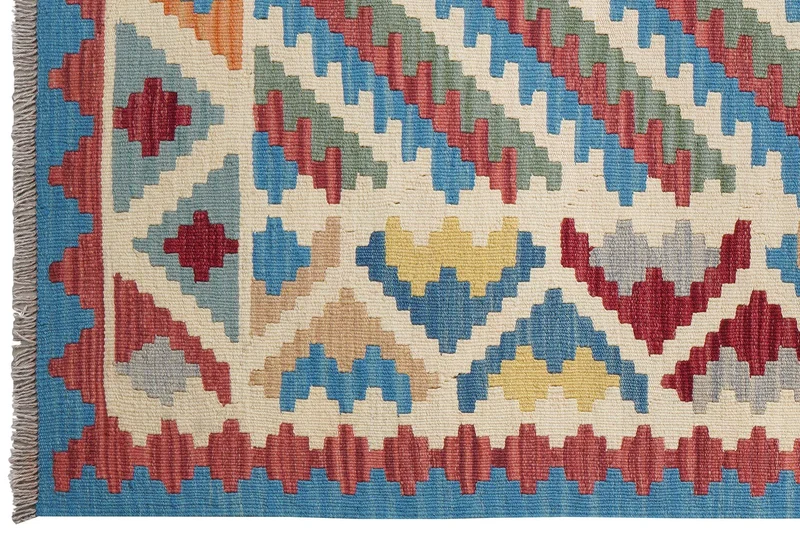 Kelim Gashgai · Handgewebt – Bunt, 179x122 cm