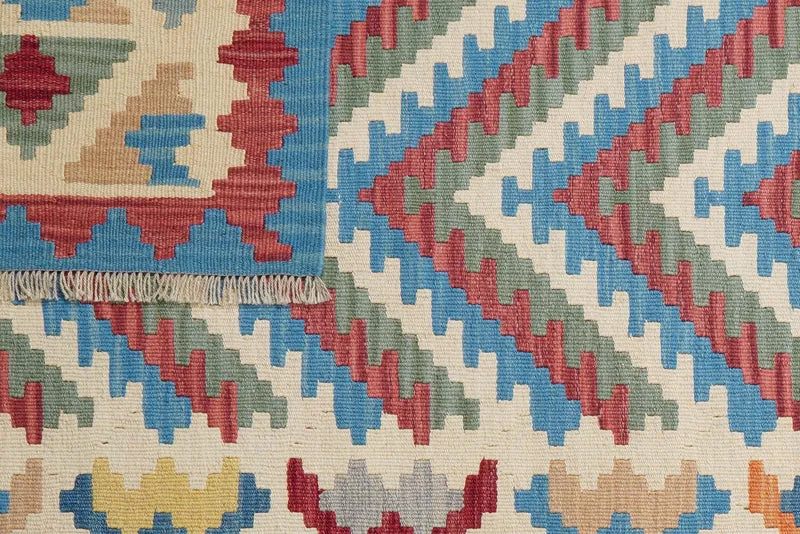 Kelim Gashgai · Handgewebt – Bunt, 179x122 cm